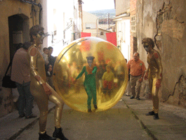 Hinchable burbuja