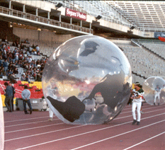 esfera deportiva hinchable