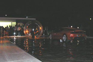boula hinchable aquatica