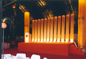 hinchables columnas para fondo escenar