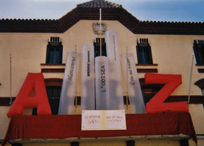letras de 3 m hinchables