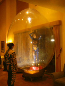 burbuja inflable