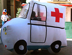 coche hinchable