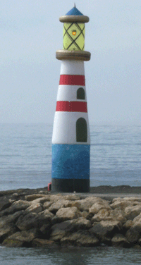 hinchable faro- 10 m