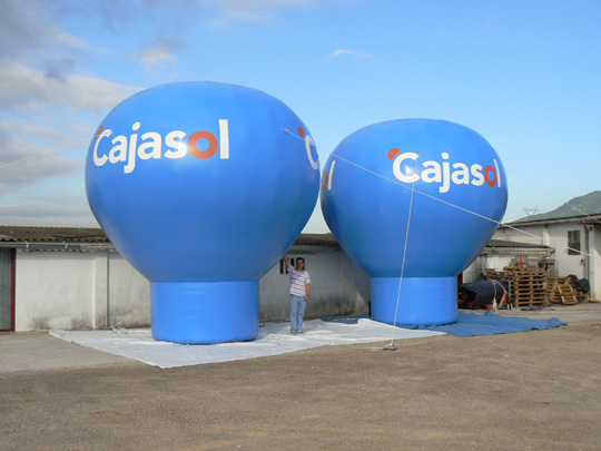 globos terraza hinchables