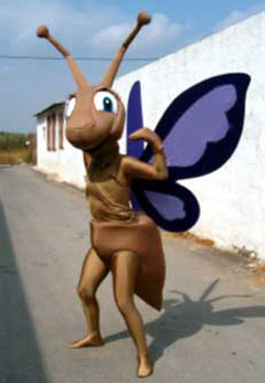 mascota hinchable