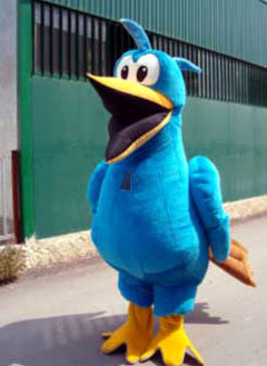 mascota inflable
