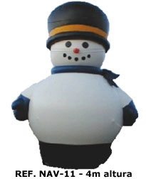 papa noel gigante