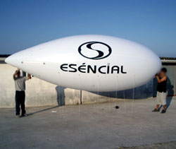 zeppelin hinchable